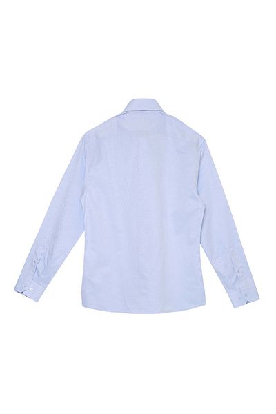 Pierre Cardin Μπλε Slim Fit Dobby πουκάμισο