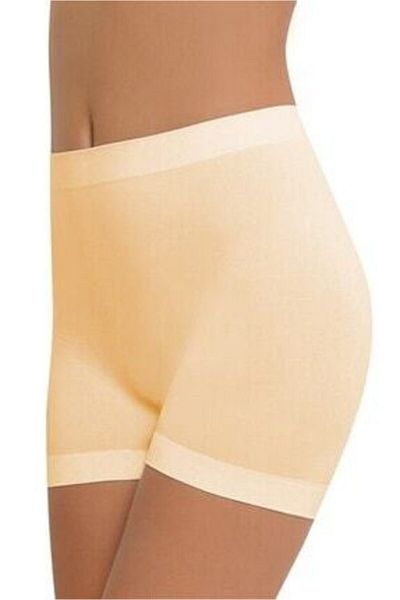 NBB Pantaloni scurți pentru femei, fără sudură, culoarea pielii, model 2007