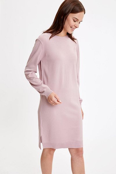 DeFacto Φόρεμα με ζιβάγκο Basic Knitwear