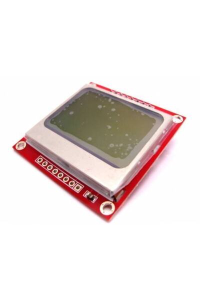Fortor Ar-096 Nokia 5110 Ekranı 84x48 Grafik Lcd Kırmızı Arduino