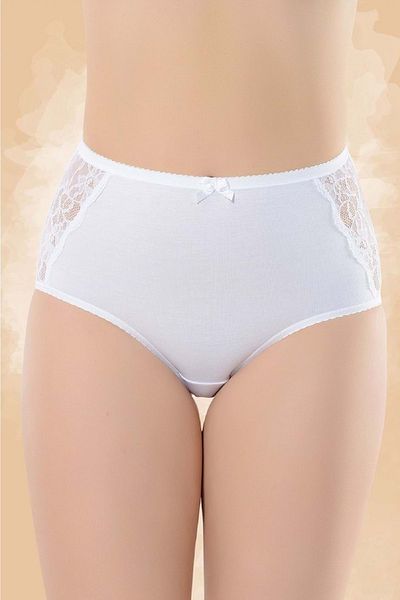 Belinay Women's Ecru Lace Detailed Modal Panties