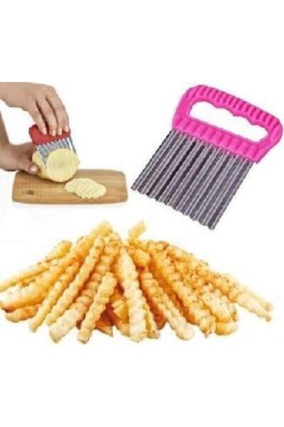 Uçar Pratik Patates Meyve Sebze Doğrama Dilimleme Cips Bıçağı