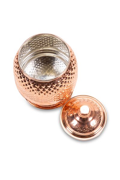 Handygoo Pyramid Copper Sugar Bowl