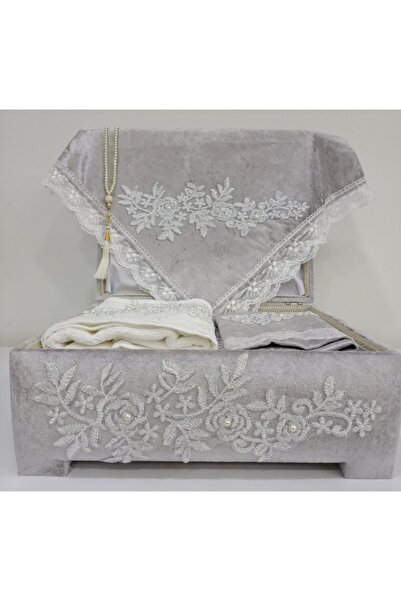 Lamazihome Sandıklı Seccade Takımı Seccade Seti Gelin Damat Bohça Çeyiz Seti ...