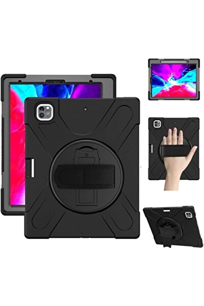 Ally Mobile Ipad Pro 12.9-inch 2021-2020-2018 Kılıf Kalem Yerli 3 Katmanlı St...