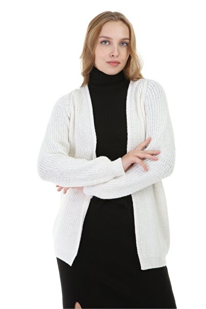Ananas Women's Ecru Knitwear Cardigan