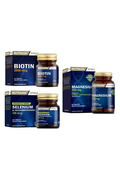 Nutraxin Biotin and Selenium Detailed Magnesium