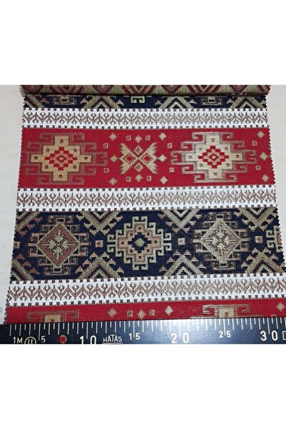 Evimstil Şark Köşesi Kilim Desenli Dokuma Kumaş