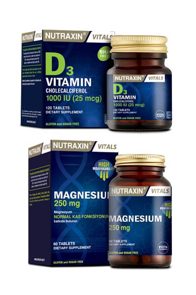 Nutraxin MagnesiumVitaminandMineralSupplement - 60 Tablets