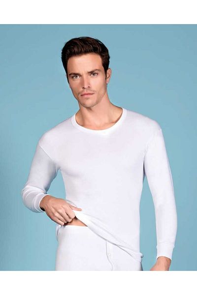Berrak 757 Ανδρικό Thermal Top - Εκρού