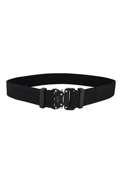 Akar Siyah Çelik Tokalı  Askeri Palaska