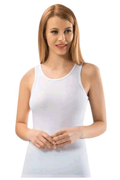 KOTA قميص داخلي نسائي أسود بحزام عريض 6020