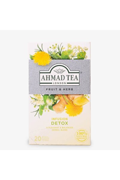 Ahmad Tea Fruit&herb Infusion Detox (20x2g) 40gr Poşet Çay 20'li