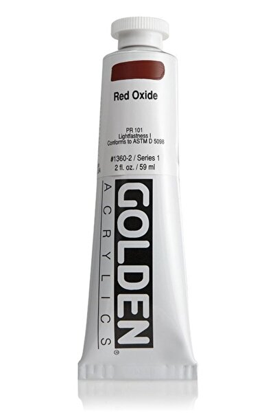 Golden Heavy Body Acrylıc 59 Ml Seri 1 Red Oxıde