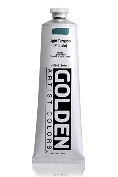 Golden Heavy Body Acrylıc 148 Ml Seri 3 Lıght Turquoıse Phthalo