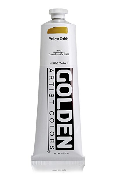 Golden Heavy Body Acrylıc 148 Ml Seri 1 Yellow Oxıde