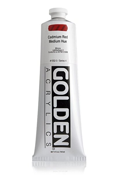 Golden Heavy Body Acrylıc 148 Ml Seri 4 Cadmıum Red Medıum Hue