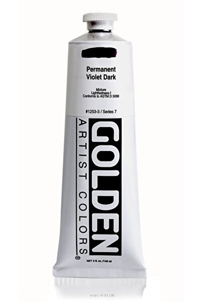 Golden Heavy Body Acrylıc 148 Ml Seri 7 Permanent Vıolet Dark