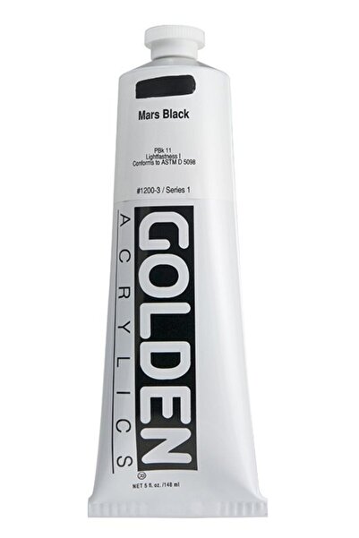 Golden Heavy Body Acrylıc 148 Ml Seri 1 Mars Black