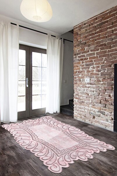 Alanur Home Yıldız Lazer Kesim Kaymaz Taban Dijital Baskı Halı St600161pu