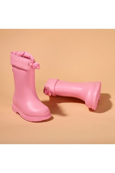 IGOR Kız Çocuk Pembe W10100 Chufo Cuello  Su Geçirmez Yağmur Kar Çizmesi