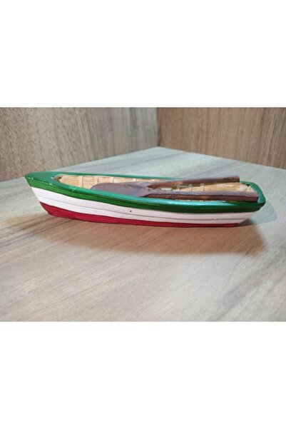 BalıkHediyelik Polyester Kayık– Deniz Temalı Dekoratif Biblo