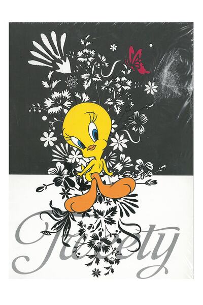 KESKİN COLOR Warner Bros Tweety 21,5x27,5cm 150 Yaprak 5 Bölmeli Defter