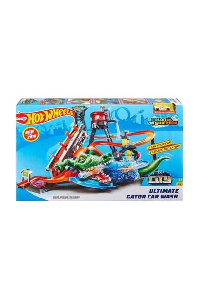 HOT WHEELS Renk Değiştiren Arabalar Timsah Oyun Seti Ftb67