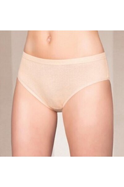 Berrak Kadın Beyaz Ribana Biyeli Bikini 2li 2064