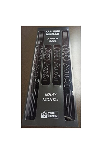 Otoaksefuar Audi Grubu Kapı Eşiği 4'lü Set Ön Arka
