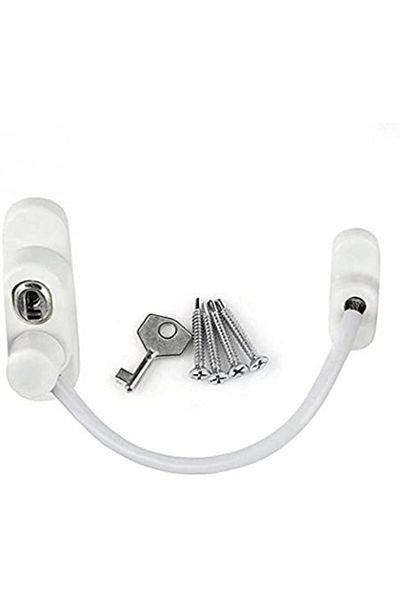 cermix PVC Door Napkin Rope Safety Lock [with key