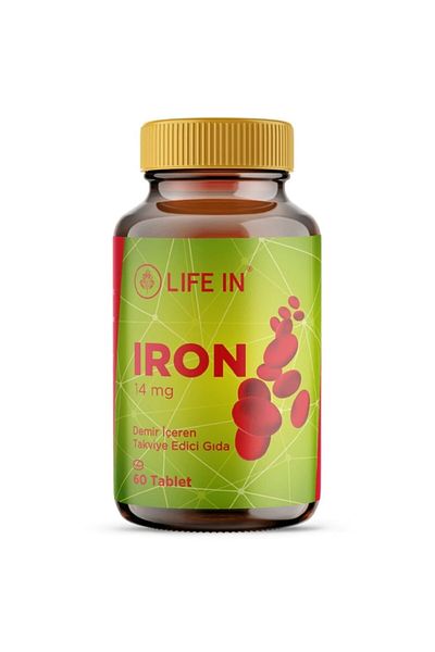 Life In Nourish Supplement with Iron - 60 Tablets
