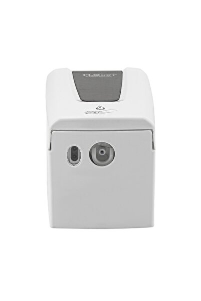 Flosoft Beyaz Fotoselli Sıvı Sabunluk 1000 ml Adaptörsüz Kızıl Ötesi Sensör Sıvı Sabunluk