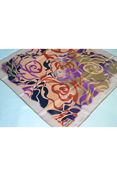 VİZYON Bucciano Kadın %100 Twill Ipek Eşarp