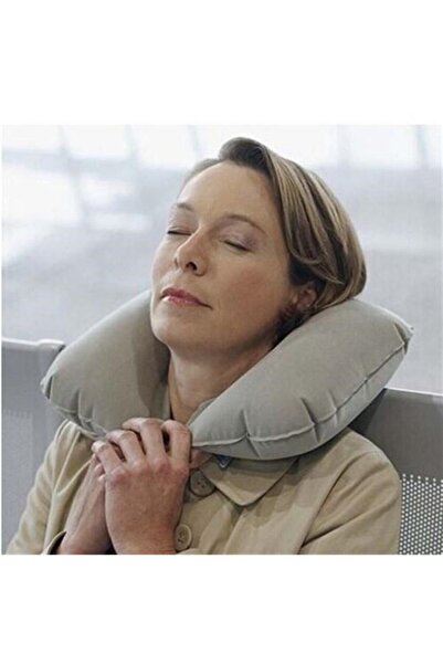 CMT Guler pentru gât Pernă de călătorie gonflabilă confortabilă