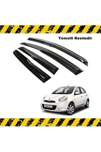 Point Nissan Micra Mügen Cam Rüzgarlığı 2011 - 2019 Arası 4 Lü Set
