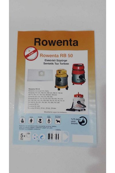 Rowenta Rb 50 Model Electric Dust Bag