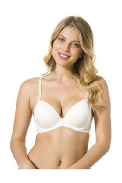 Le Jardin Sutien Ecru Angelina Micro Push Up pentru damă