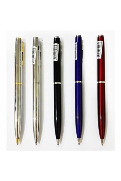 Mikro Mavi Yandan Basmalı Tükenmez Kalem