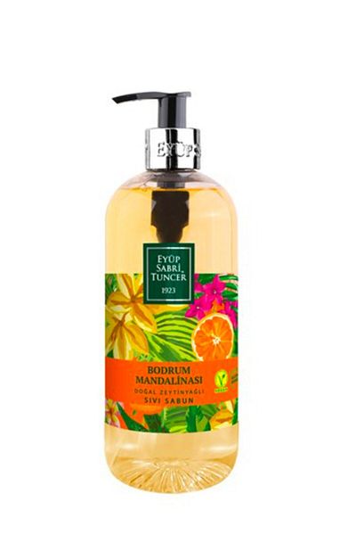 Eyüp Sabri Tuncer Bodrum Tangerine Natural Olive Oil Liquid Soap 500 Ml