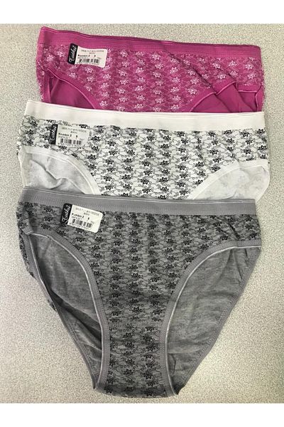 Tutku Pachet de 12 chiloți de bikini cu model pentru femei