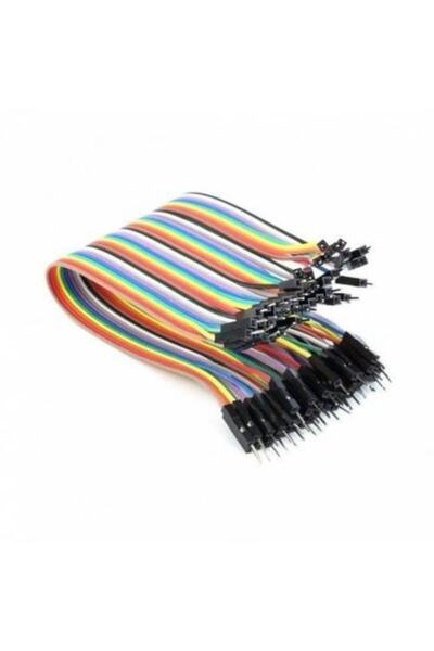 Fortor Ar-087 30cm 40lı Jumper Kablo Erkek Arduino