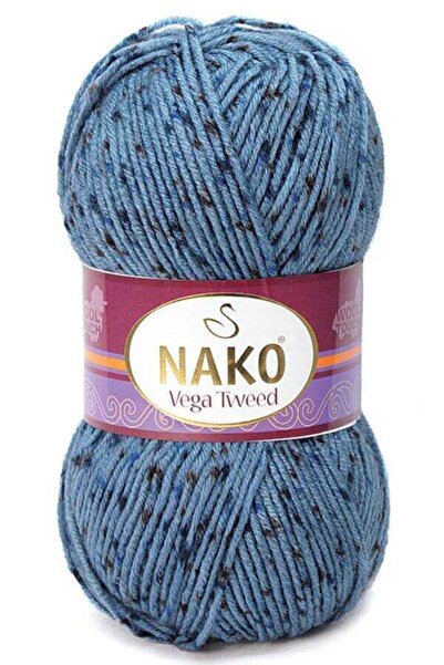 NAKO Vega Tweed Premium Acrylic - خيط صوف للحياكة اليدوية رقم: 31764