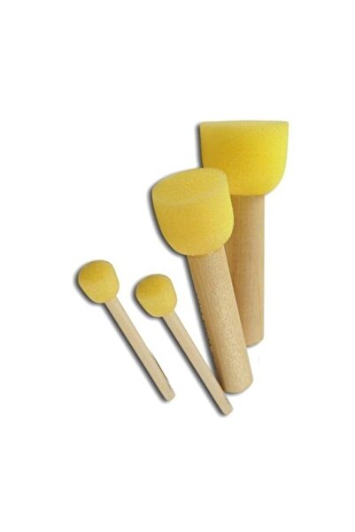 Rich Pon Pon Pembe Fırça 4lü Set