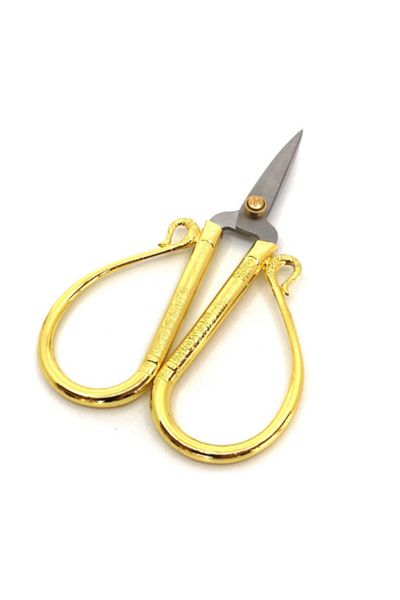 Fiona İstanbul Gold Color Engagement Promise Scissors