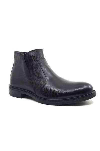 JAMES FRANCO Men's Brown Brown Leather Boots 857