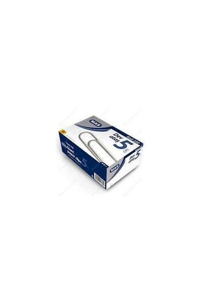 Mas Giant Paper Clip No 5 Large Size Nickel 100 Pieces (2 Packs)