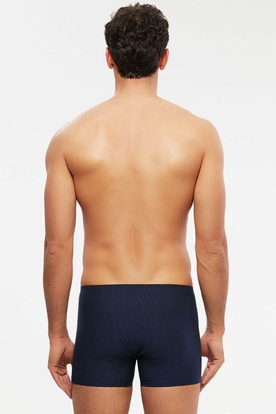 Kom Ανδρικό ναυτικό μαύρο Selipek Combed Cotton Boxer 6 τεμαχίων 3 S-2xl