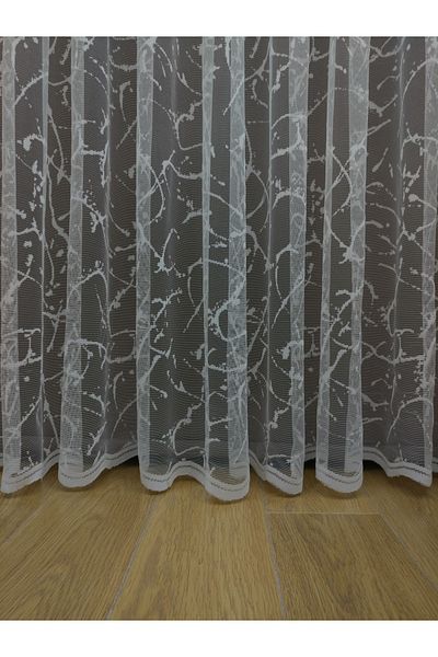 Esse Home Sports Pattern French Lace Tulle Curtain, 550X260, Tight Pleat, 1/3