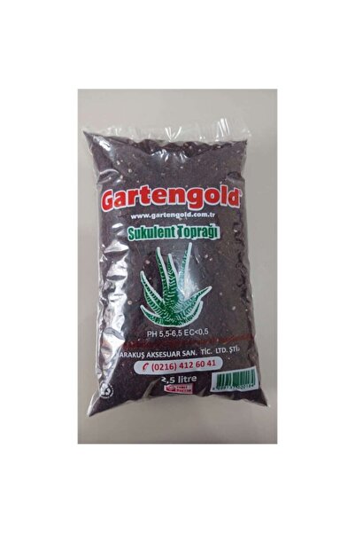 Gartengold 2,5 Litre Sukulent Toprağı